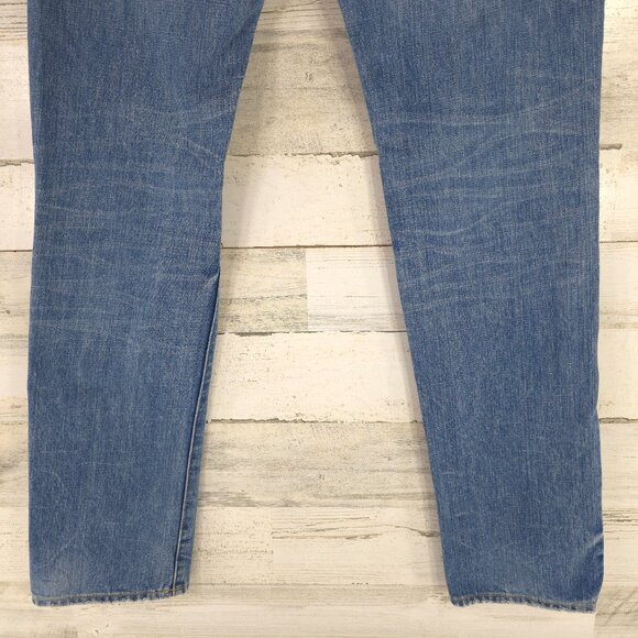 ABERCROMBIE AND FITCH JEANS MEN'S SIZE 30x31 DISTRESSED REFULAR FIT STRAIGHT LEG - Picture 8 of 16